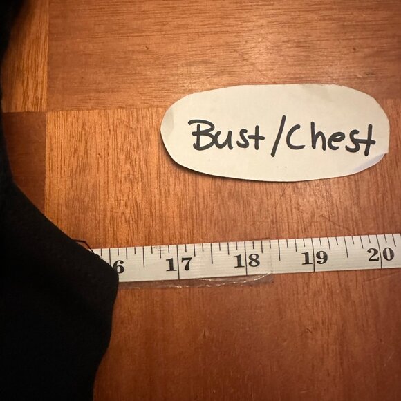 Alfani Petite Black Ruffled Faux Fur Front Vest Petite Holiday Shine Elevated S - Picture 3 of 8